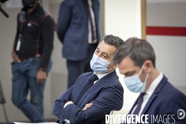 Castex Darmanin Véran : point presse Covid 19