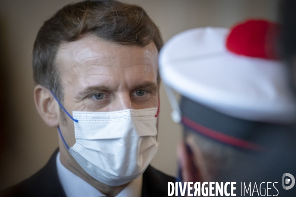 Macron : voeux aux Armées à Brest