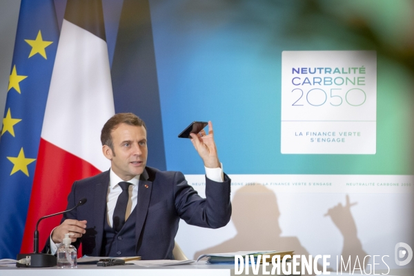 Macron : conférence sur le climat