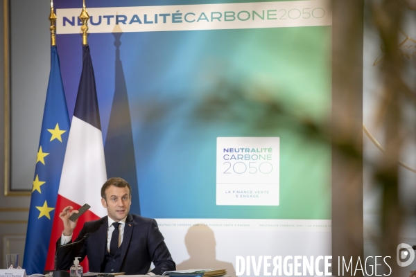 Macron : conférence sur le climat