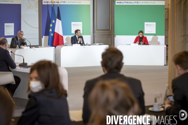 Macron : conférence sur le climat