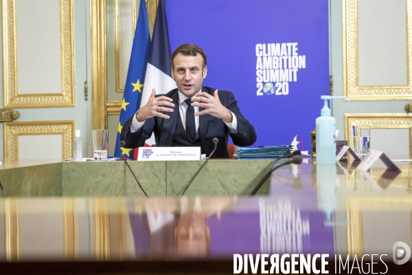 Macron : conférence sur le climat