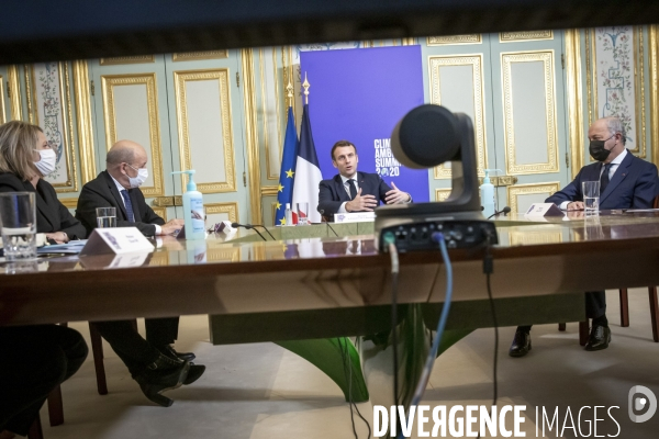 Macron : conférence sur le climat