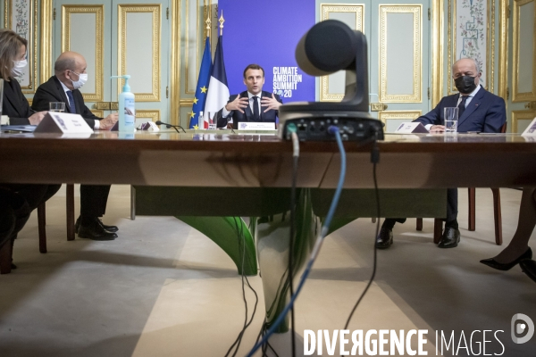 Macron : conférence sur le climat