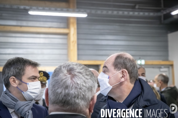 Castex et Véran à Tarbes