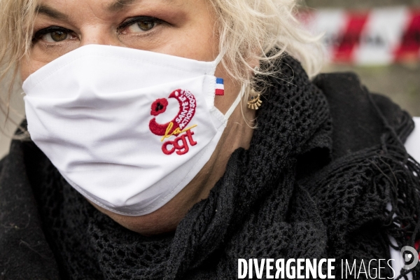 Manifestation des professionnels de santé pour dénoncer leurs conditions de travail