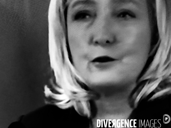 RN Marine Le Pen - Voeux a la presse 2021