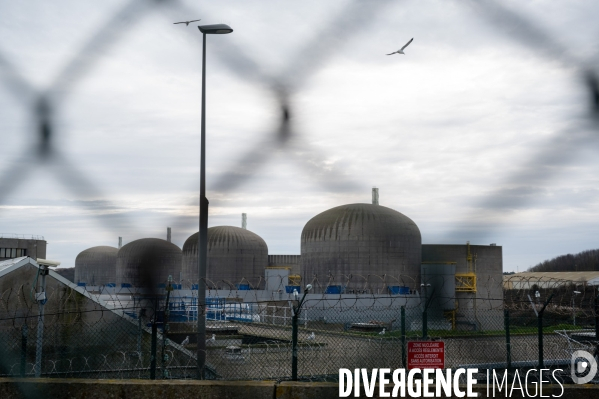 Exercise d accident nucléaire à la centrale de Paluel.