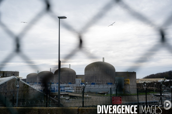 Exercise d accident nucléaire à la centrale de Paluel.