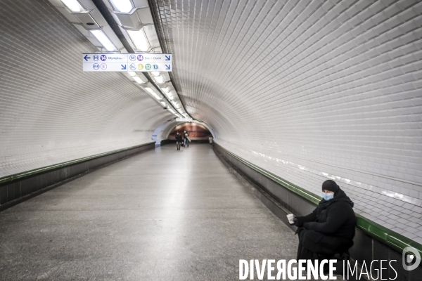 Vu dans le métro à Paris