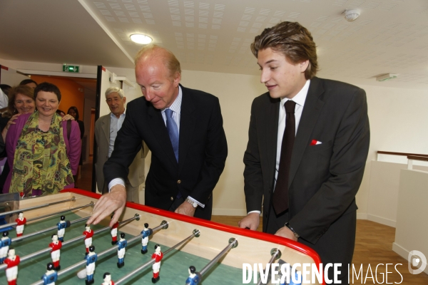 Inauguration de deux foyers de la fondationMireille DARTY à Malakoff