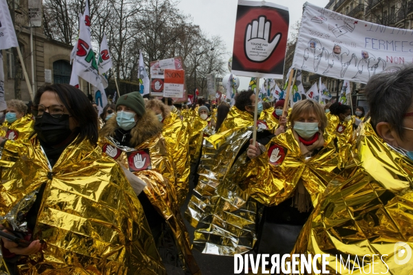 Manifestation du personnel de l éducation nationale