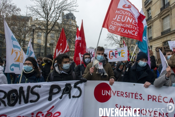 Manifestation du personnel de l éducation nationale