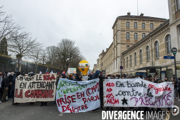 Manifestation du personnel de l éducation nationale