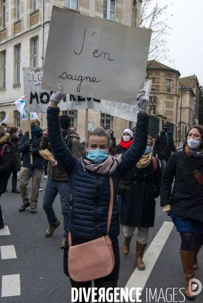 Manifestation du personnel de l éducation nationale