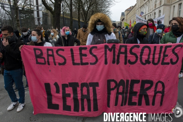 Manifestation du personnel de l éducation nationale