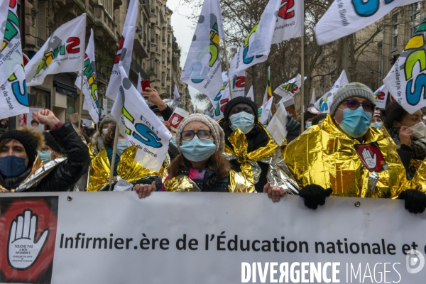 Manifestation du personnel de l éducation nationale