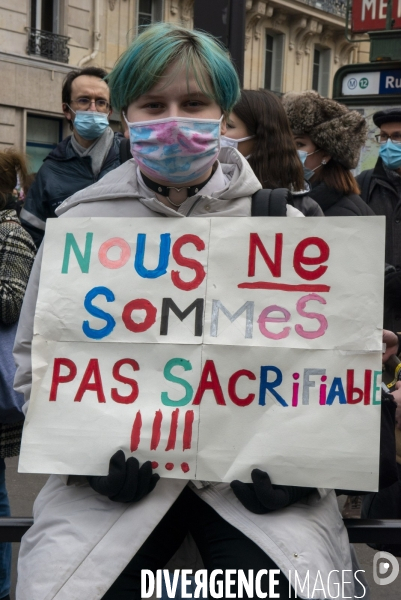 Manifestation du personnel de l éducation nationale