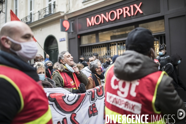 Manifestation contre les licenciements