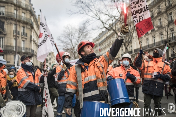 Manifestation contre les licenciements