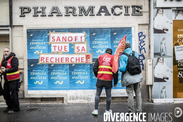 Manifestation contre les licenciements