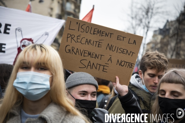 Manifestation des personnels de l éducation nationale et des étudiants