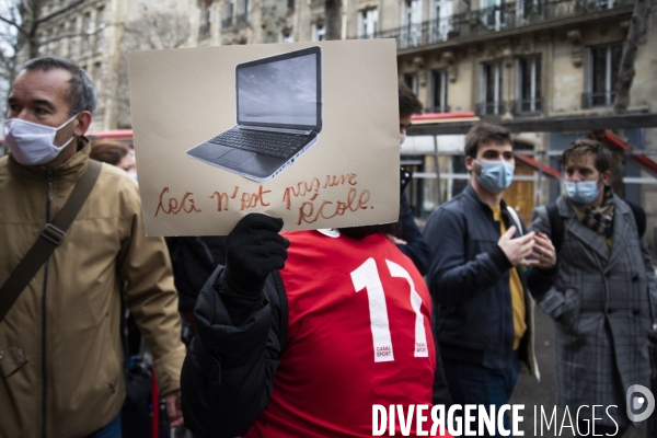 Manifestation des personnels de l éducation nationale et des étudiants