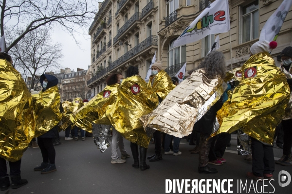 Manifestation des personnels de l éducation nationale et des étudiants