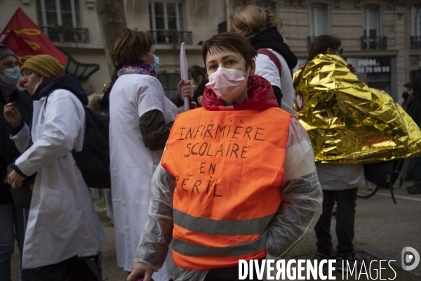Manifestation des personnels de l éducation nationale et des étudiants