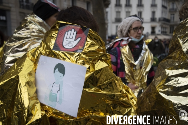 Manifestation des personnels de l éducation nationale et des étudiants