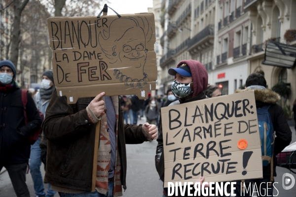 Manifestation des personnels de l éducation nationale et des étudiants