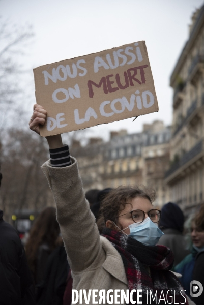 Manifestation des personnels de l éducation nationale et des étudiants