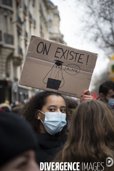 Manifestation des personnels de l éducation nationale et des étudiants