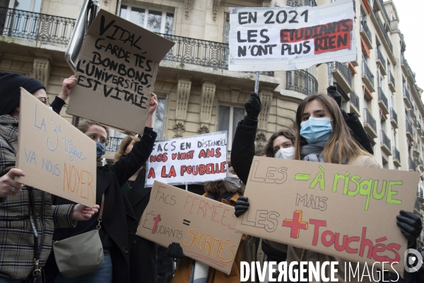 Manifestation des personnels de l éducation nationale et des étudiants