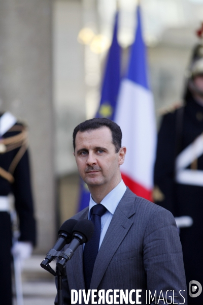 Seconde visite du président syrien Bachar EL ASSAD en France