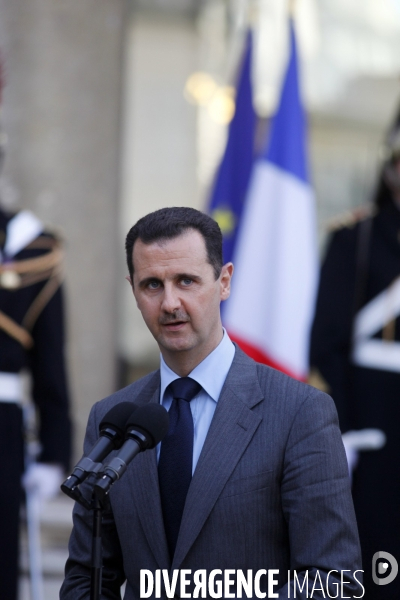 Seconde visite du président syrien Bachar EL ASSAD en France