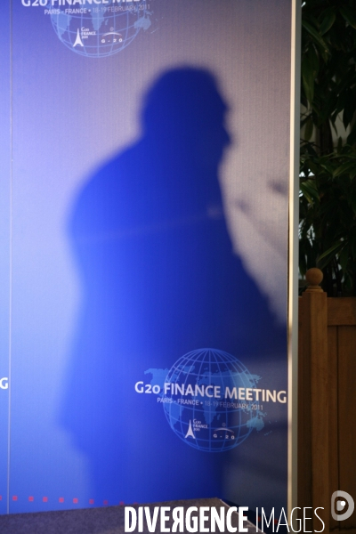 G 20 Finances. Conference de presse de Dominique STRAUSS-KAHN, directeur du FMI