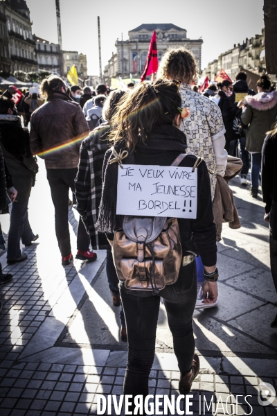 Manifestation enseignants etudiants montpellier