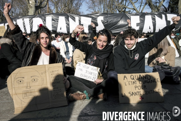 Manifestation enseignants etudiants montpellier