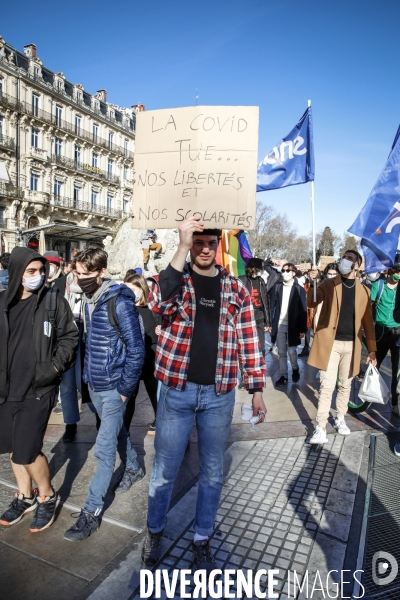 Manifestation enseignants etudiants montpellier