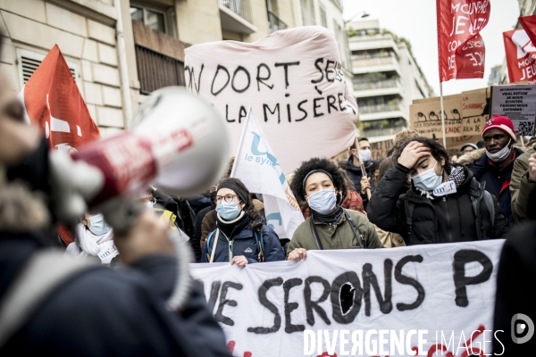 Manifestation et grève des personnels de l Education nationale