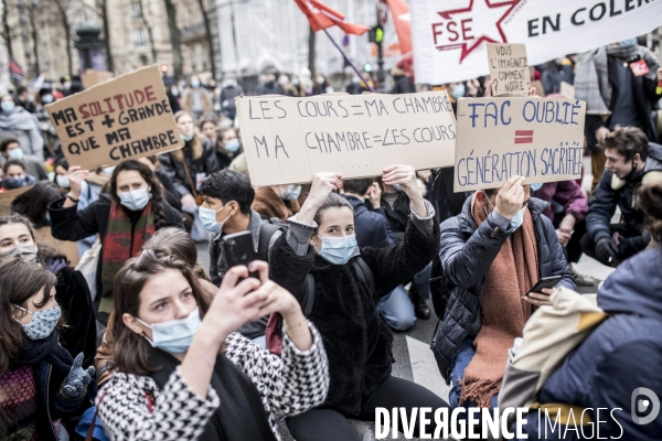 Manifestation et grève des personnels de l Education nationale