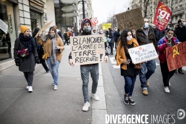 Manifestation et grève des personnels de l Education nationale