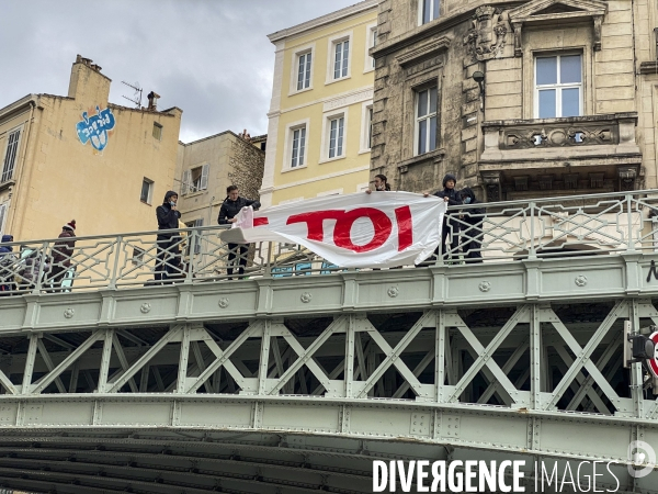 OM, des banderoles dans toute la Ville