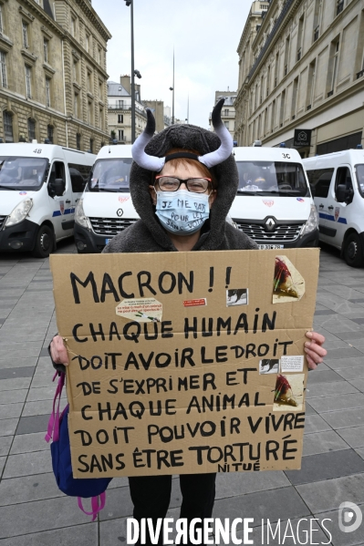 Manifestation contre le projet de loi SECURITE GLOBALE PPL, la marche des libertés du 30 janvier 2021. Demonstration against new security law project against freedom of information.