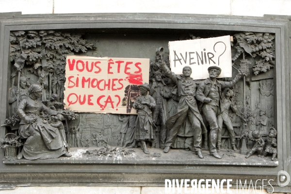 Marche des libertes à Paris contre la loi securite globale