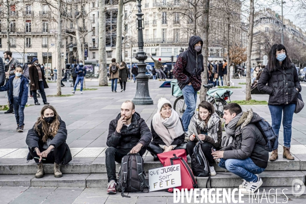 À Paris, manif ou « rave-party » ?