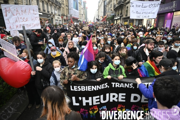 Marche contre les LGBTQIAphobies 2021, Marche des fiertés.
