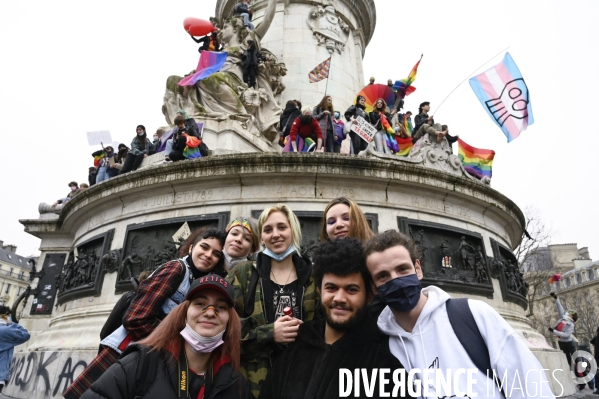 Marche contre les LGBTQIAphobies 2021, Marche des fiertés.