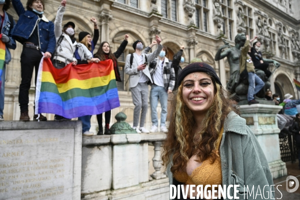 Marche contre les LGBTQIAphobies 2021, Marche des fiertés.